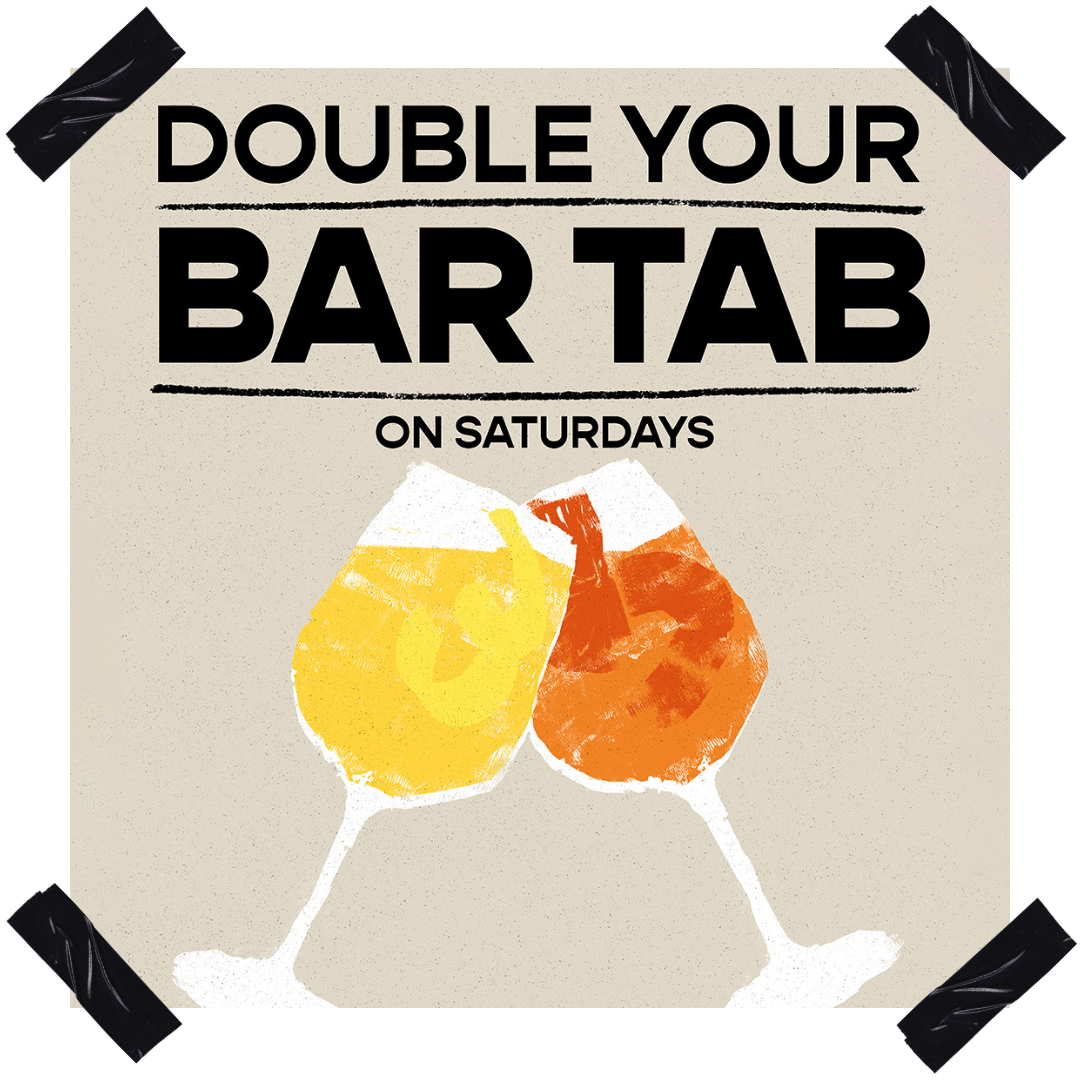Double your bar tab